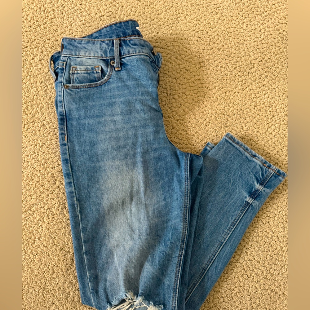 Old Navy Power Jean Straight Size 6